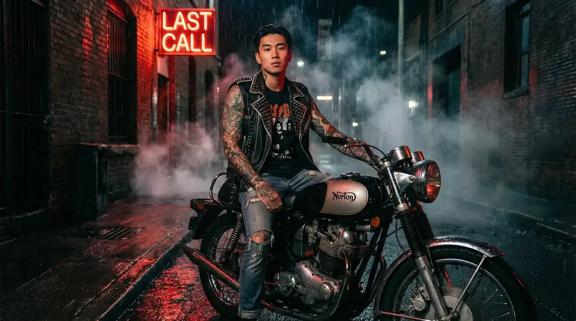 花臂凉太 - 个人写真